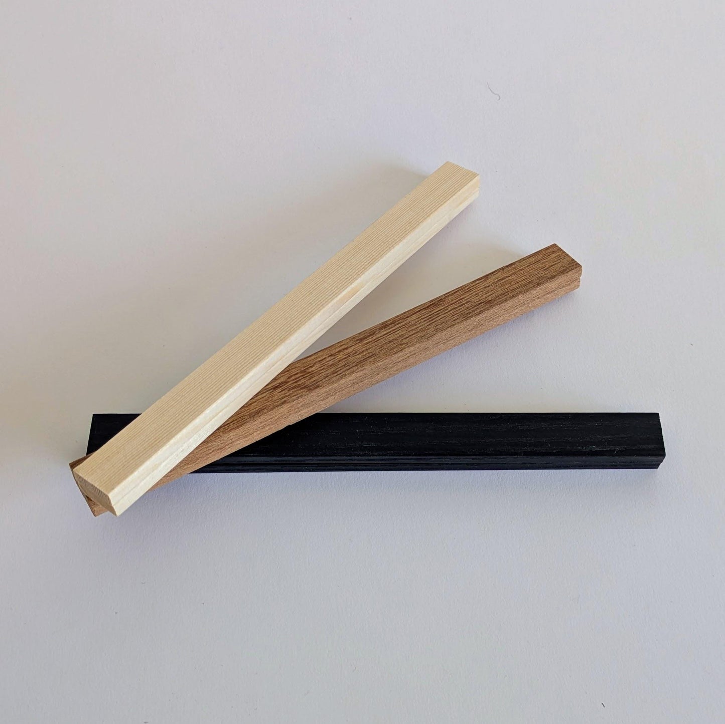 Wooden Magnetic Poster Frame Hangers A4 and A3