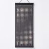 Moon Phase Lunar Calendar – Shadow Edition hanging on wall with black magnetic poster frame, modern minimalist home décor.