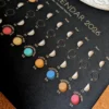2026 Moon Phase Lunar Calendar - Minimal Edition
