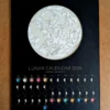 2026 Moon Phase Lunar Calendar - Minimal Edition