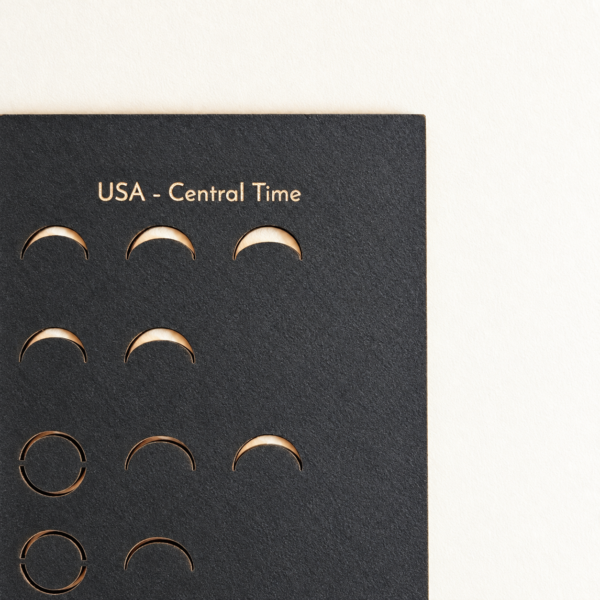 2027 Moon Phase Lunar Calendar - Shadow Edition