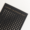 2027 Moon Phase Lunar Calendar - Shadow Edition